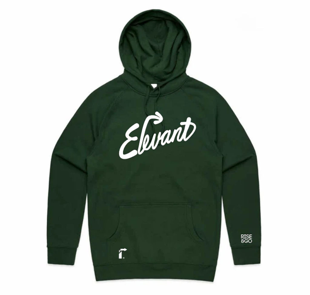 Elevant Army Green Men’s Hoodie – Premium Comfort Hoodie for Everyday Wear Layering